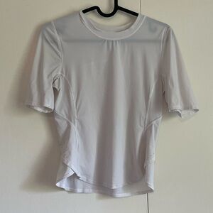 White UV Lululemon Running Top!
